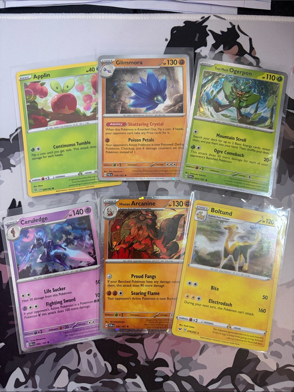 Mixed Cosmo Holo Pokémon Card Lot | 6 Cards ✨5/$25✨